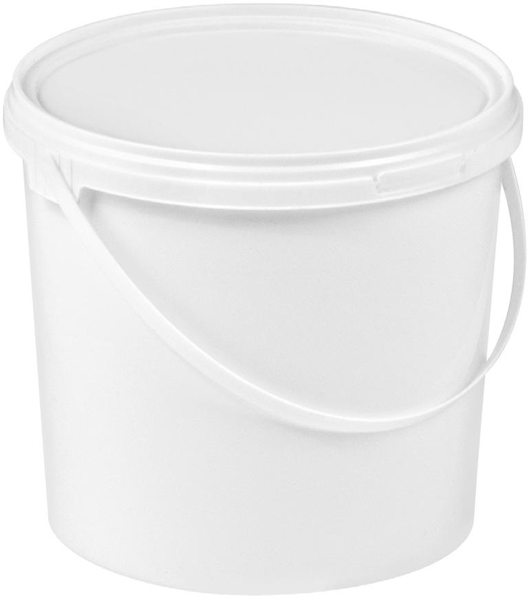 / 22 / Wiadro okrągłe lekkie 110275 LB 2,5 l Wiadro okrągłe