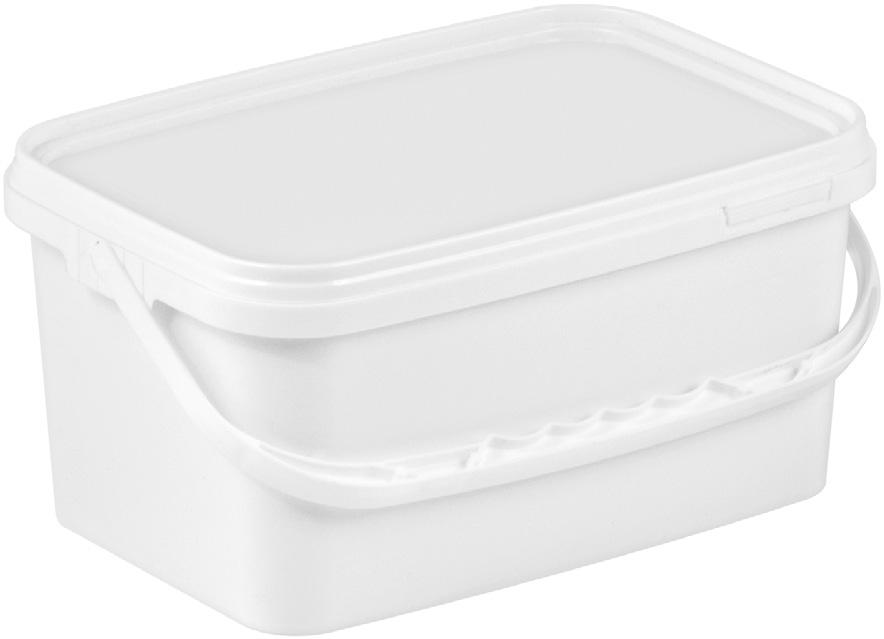 / 27 / Wiadro prostokątne 110250 P2 2,5 l Wiadro prostokątne 110250 P2