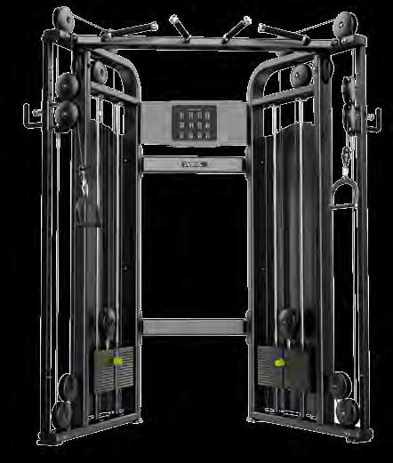 fast movements are possible the dual cable pulleys allow