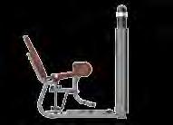 ADDUCTOR SEATED LEG CURL łatwa regulacja pozycji wyjściowej