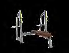 inclined bench with