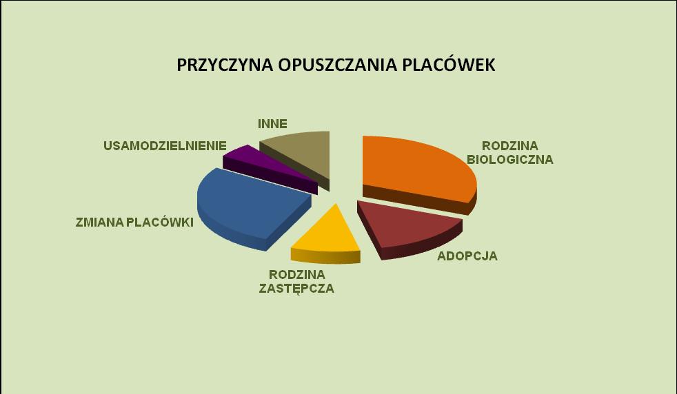 W 2007 roku 244 dzieci powróciło do swych rodzin biologicznych.