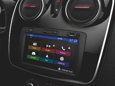 wersji Techrad czerwn-szare elementy + lg Stepway Elementy zdbne nawiewów pwietrza w klrze czerwnym Zewnętrzne lusterka bczne regulwane