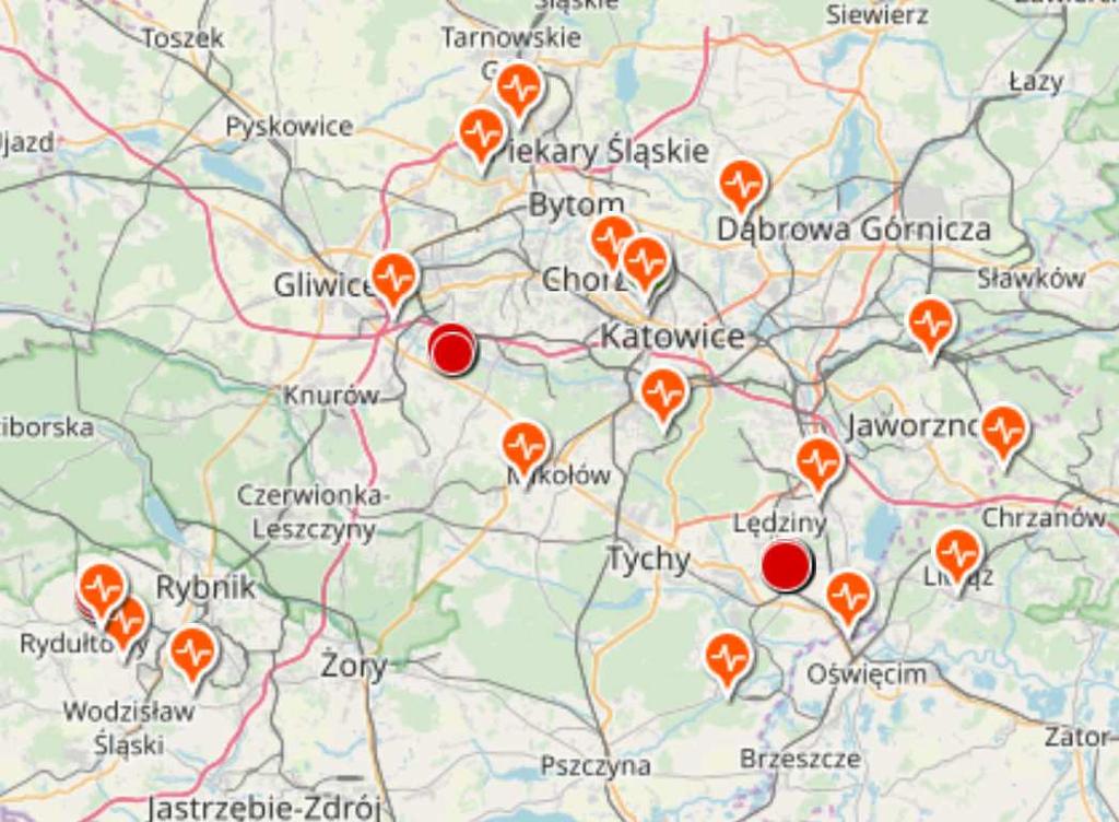 Wstrząsy sejsmiczne w Polsce Górnośląska Regionalna Sieć