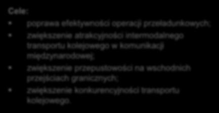 150 km linii kolejowych szerokotorowych w regionach przygranicznych wschodniej Polski, są one kluczowym elementem systemu