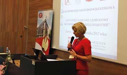 konferencje ŚWIĘTOKRZYSKA IZBA PIELĘGNIAREK I POŁOŻNYCH Sprawozdanie z konferencji Wyzwania naukowe i zawodowe we współczesnym pielęgniarstwie W dniu 13-14 października 2017 roku w aulach Wydziału