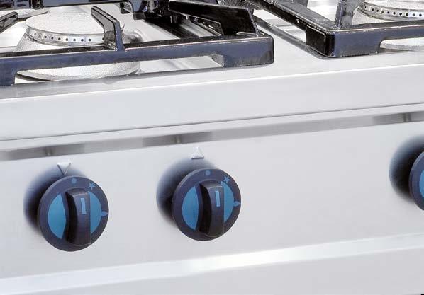 URZĄDZENIA GRZEWCZE Urządzenia grzewcze ECO COOK 154 Kuchnie gazowe 156 Kuchnie
