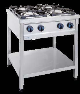 ECO-COOK Funkcje Urządzenia grzewcze ECO COOK Linia modułowych urządzeń grzewczych o głębokości 700 mm, spełniająca wszelkie wymagania kucharzy i zapewniająca racjonalne wykorzystanie dostępnej