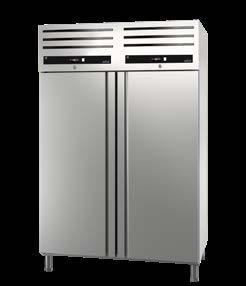 Dwutemperaturowe szafy chłodnicze Szafy dwutemperaturowe chłodniczo / chłodnicze 1400L GN 2/1 T I T II T I T II T II GCPZ-1402/2 GCPZ-1403/2 > SZAFY DWUTEMPERATUROWE CHŁODNICZO / CHŁODNICZE 1400L GN
