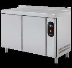 Stoły chłodnicze i mroźne Stoły mroźne 700 mm GN 1/1 bez agregatu ETN-7-147-30 R D ETN-7-102-20 R D ETN-7-192-40 R D > STOŁY MROŹNE 700 MM GN 1/1 BEZ AGREGATU Wyprodukowane z wysokiej jakości stali
