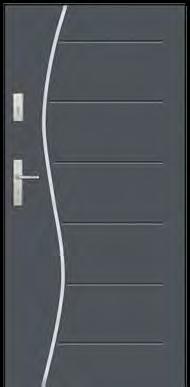 12 Drzwi stalowe 55 i 72 mm aplikacje ozdobne INOX spieniony 1670 zł 2005 zł
