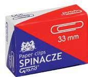 Spinacze, pojemniki Spinacze okrągłe GRAND Metalowe, okrągłe spinacze w