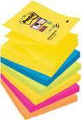 Post-it Z-Notes harmonijkowe POST-IT Karteczki 76 x 76 mm w bloczku złożone w harmonijkę.