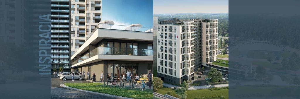 PIĘTRA I-VII TO 135 PRESTIŻOWYCH APARTAMENTÓW - APARTHOTEL MODERN TOWER - KTÓRE POZWOLĄ STWORZYĆ ATRAKCYJNĄ I DOCHODOWĄ OFERTĘ WYNAJMU. Architektura modernizmu podąża za nowczesnością.