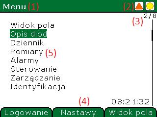 3. Obsługa urządzenia Przedstawione poniżej przykłady mogą się różnić w zależności od wersji urządzenia. 3.1.