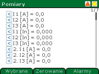 Tab. 3.6.1 Typy zdarzeń Symbol Typ zdarzenia Opis Normalne Pobudzenie Alarm Odwzbudzenie Wyłączenie Blokada Zadziałanie Standardowy typ zdarzenia, np.
