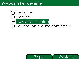 3.9. Sterowanie 3.9.1.