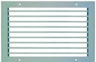 ANEMOSTATY, NAWIEWNIKI, KRATKI, ZAWORY Kratki wentylacyjne Grilles Kratka wentylacyjna ścienna z kierownicami poziomymi Grille with horizontal blades KSH L 125 225 325 425 525 625 825 1025 1225 H 75