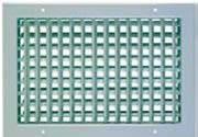 ANEMOSTATY, NAWIEWNIKI, KRATKI, ZAWORY Kratki wentylacyjne Grilles Kratka wentylacyjna ścienna z dwoma rzędami kierownic Grille with double-row blades KSV-H L 125 225 325 425 525 625 825 1025 1225 H