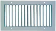 ANEMOSTATY, NAWIEWNIKI, KRATKI, ZAWORY Kratki wentylacyjne Grilles Kratka wentylacyjna ścienna z kierownicami pionowymi i przepustnicą jednoelementową Grille with vertical blades and deflector flap