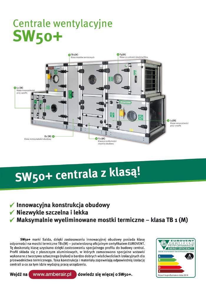 CENTRALE WENTYLACYJNE Centrale wentylacyjne