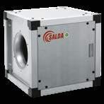 WENTYLATORY Wentylatory SALDA SALDA fans Wentylator izolowane akustycznie Acoustically insulated fan KUB EKO