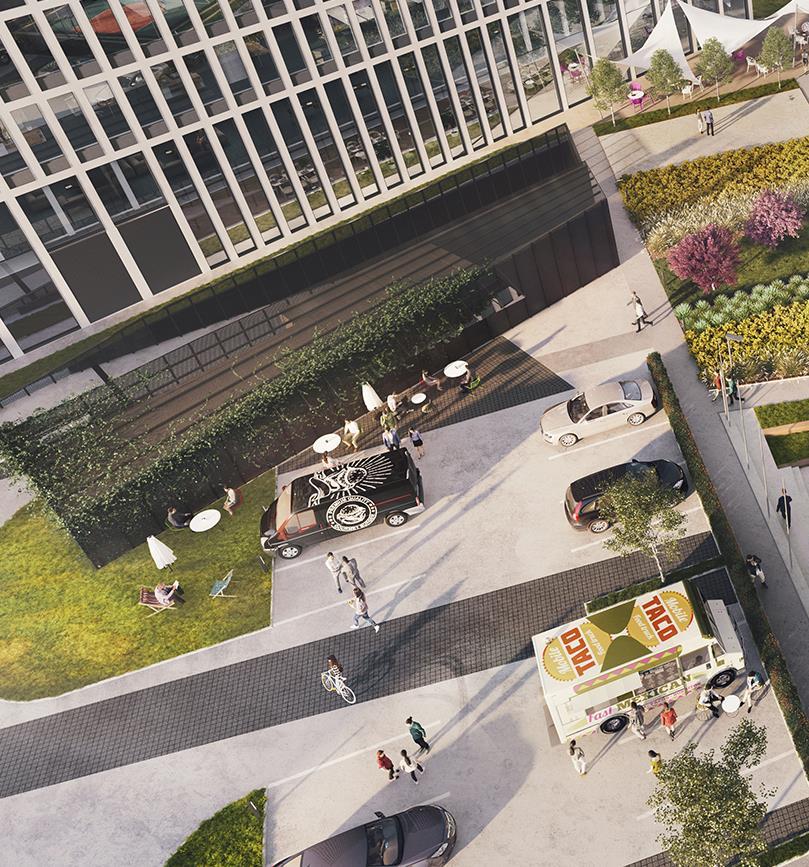 Projekty Biura Budowa Face2Face Business Campus w Katowicach Bardzo obiecujące perspektywy dla Katowic o Trwa budowa obydwu budynków