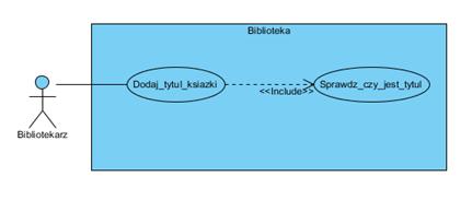 9.4. Wstawianie do projektu diagramu typu Use Case definicja przypadków użycia specyfikujących wymagania stawiane aplikacji (p.8.