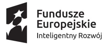 00-00-0176/16-00), współfinansowanego ze środków Europejskiego Funduszu Rozwoju Regionalnego i w ramach Programu Operacyjnego Inteligentny Rozwój 2014-2020, działanie 1.
