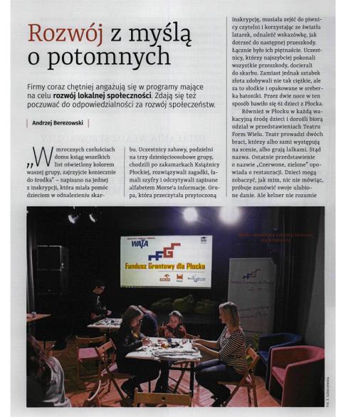 2) Na bieżąco informowano lokalne media i ogólnopolskie portale poświęcone