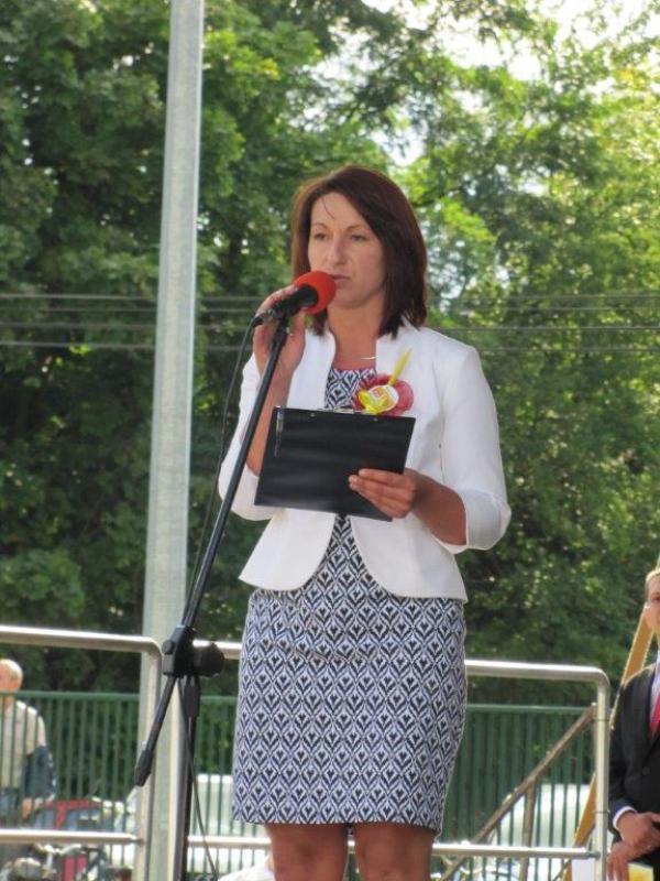 Urzędu Marszałkowskiego, przedstawicieli powiatu, władz Samorządowych Gminy Mielec, grupy wieńcowe, rolników Gminy Mielec,przedstawicieli zakładów pracy i organizacji społecznych.