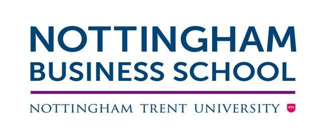Business) NTU (Nottingham Trent