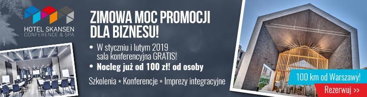 Biznes w Hotelu Skansen Conference & SPA Zimowa moc promocji dla biznesu!