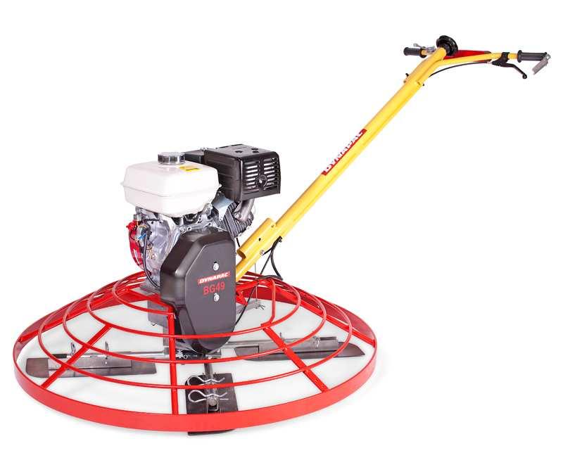 CONCRETE EQUIPMENT Zacieraczki BG49 Instrukcje i katalog