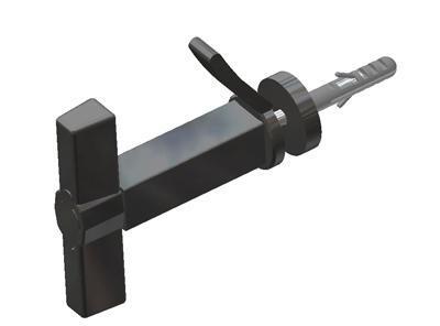 Blokady okiennic z wahaczem, skrzydłem odbicia 44 do 65 mm jasne złoto srebrny 300 300 300 350 w pudełku 20.a FES259B000/00NA 20.b FES259B000/00OC 20.c FES259B000/00AG 20.