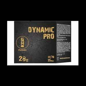 Dynamic to pewny i sprawdzony wybór. Dynamic Pro Waga Rozmiar Dynamic 3,00 380 8 Dynamic Pro 3,00 380 12 Dynamic Slug - Practical Short Amunicja stosowana w strzelbach wyposażonych w magazynki rurowe.
