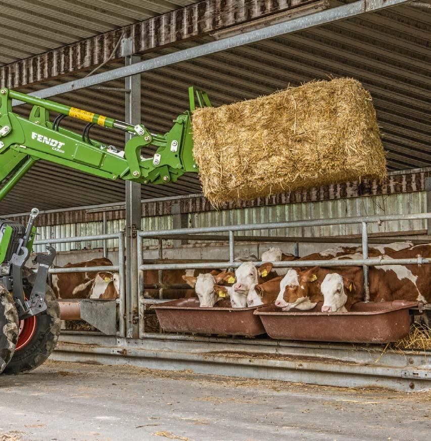 Niezależnie od zastosowania, iąniki Fendt 200 Vario oferują funkje odpowiednie do potrzeb na pastwiskah, w obszarah órskih, przy uprawie, podzas