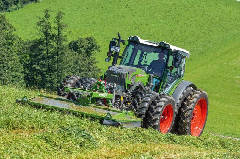 FENDT 200 VARIO: PRZEKŁADNIA VARIO I WOM Prawdziwie imponująa maszyna oferuje nieskońzone możliwośi.