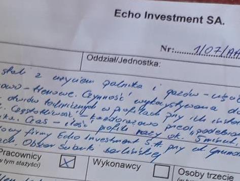zapoznaniu z nią pracowników za każdym