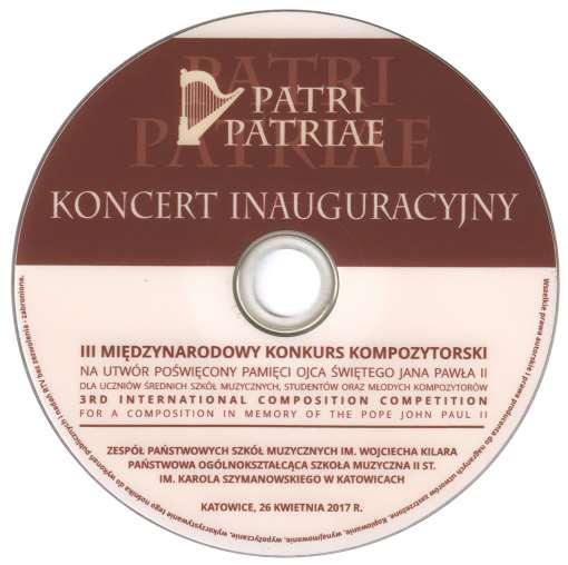 P Ł Y T A DVD Z R E J E S T R A C J I K O N C E R T U I N A U G U R A C Y J N E G O Aula im.