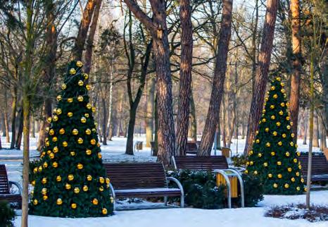 Chcąc przybliżyć świąteczny nastrój swoim mieszkańcom i ozdobić Kaskady, warto skorzystać ze świątecznych nakładek Terra Christmas.