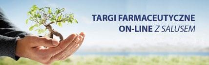 Drodzy Farmaceuci! Serdecznie zapraszamy Państwa do udziału w Targach Farmaceutycznych On-Line z Salusem, które odbędą się w dniach od 4 do 17 lutego 2019 r.