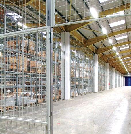 Stalowe ogrodzenia ochronne maszyn Axelent X-GUARD Modułowy system stalowych ogrodzeń ochronnych pozwala na budowę systemów ścian kratowych, za pomocą których można wykonać obudowy