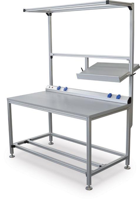 Informacje o produkcie Do budowy naszych konstrukcji wykorzystujemy profile aluminiowe firmy Item. Rowki technologiczne wzdłuż profili, zapewniają proste i szybkie łączenie.