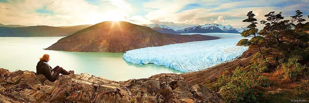 Dzień 11. Magiczna Patagonia Podczas wycieczki odbędziemy trekking do punktu widokowego na lodowiec Grey.