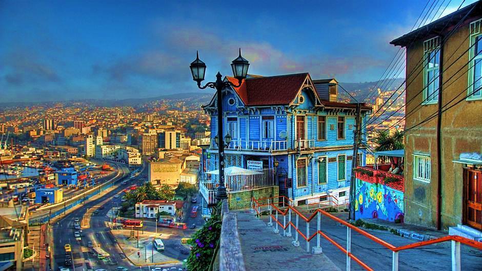 Valparaiso i Viña del Mar.