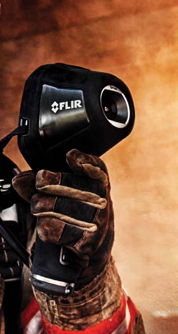 ULTRA-OSTRY K33/K45/K53/K55/K65 OBRAZ TERMICZNY Niechłodzony sensor mikrobolometryczny zastosowany w kamerach FLIR z Serii-K gwarantuje czysty,
