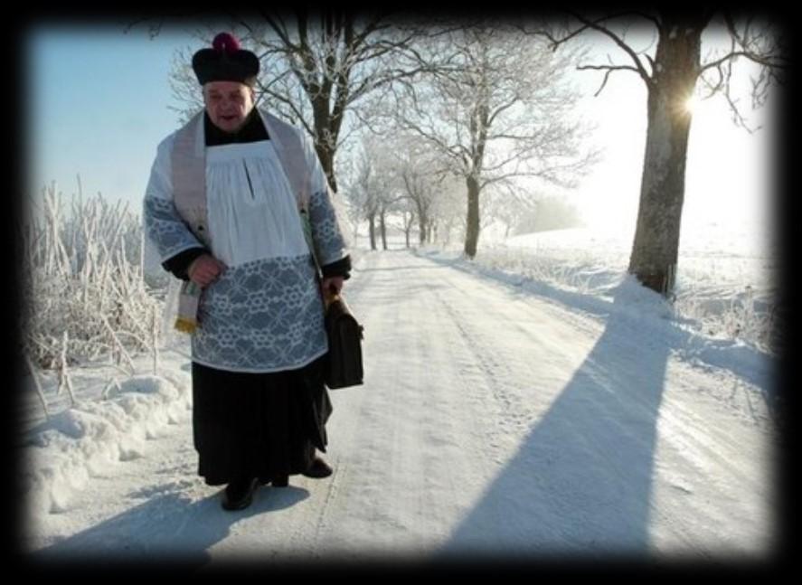 WIZYTA DUSZPASTERSKA / KOLĘDA Po Bożym Narodzeniu i po Nowym Roku rozpoczyna się czas wizyt duszpasterskich wnaszych domach, czyli tak zwanej kolędy.