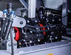 Filtr w przewodzie tłocznym jest filtrem samoczyszczącym wyposażonym we wkład 80 mesh, który umożliwia rezygnację z filtrów wstępnych dysz.