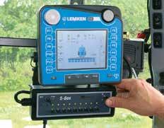 Podstawowy system obsługi dla Albatros 10 Terminal CCI 50 z modułem sekcji wchodzi w skład podstawowego wyposażenia Albatros 10 i w połączeniu z oprogramowaniem MesoSpray tworzy intuicyjny interfejs